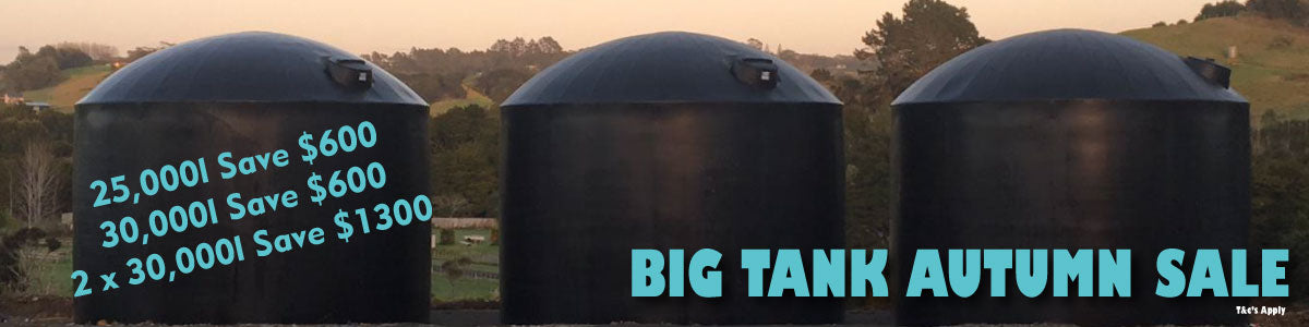 Big Water Tanks Autumn Sale