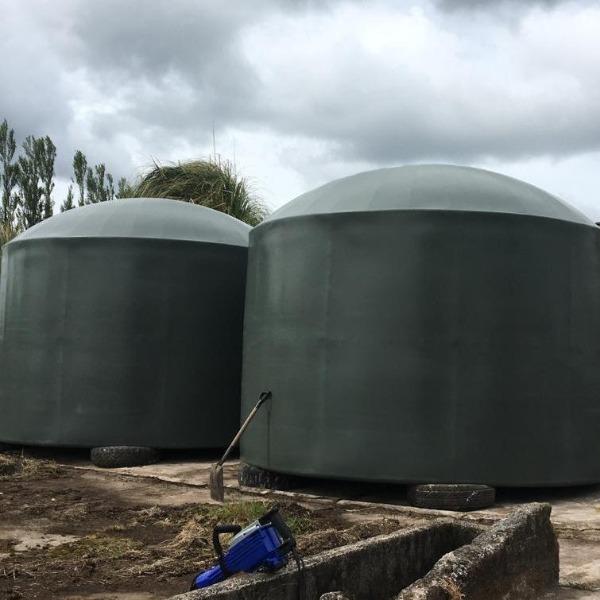 Slate Grey 30,000l water tanks