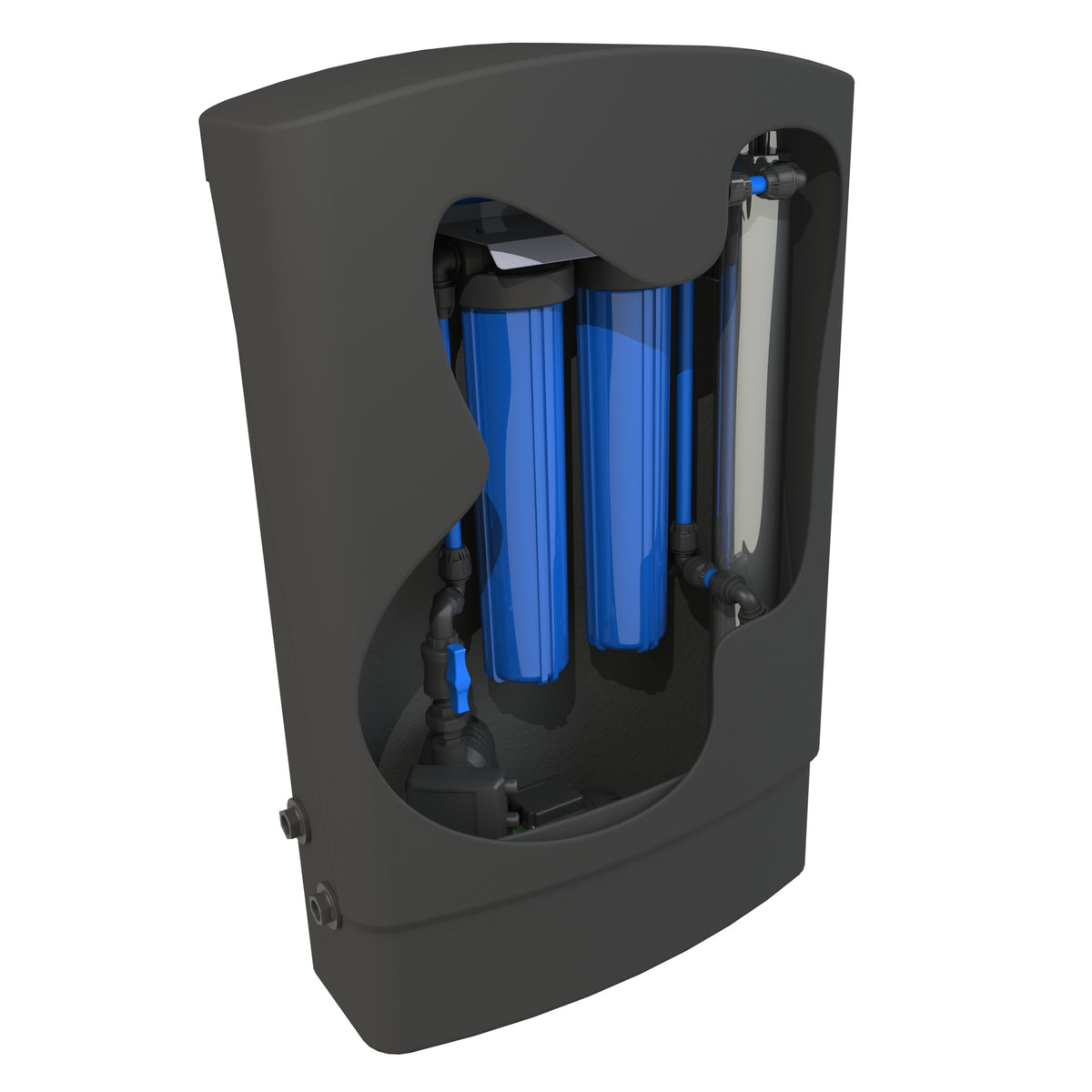 Water Pump Box - Dark Grey - 45l per Minute 