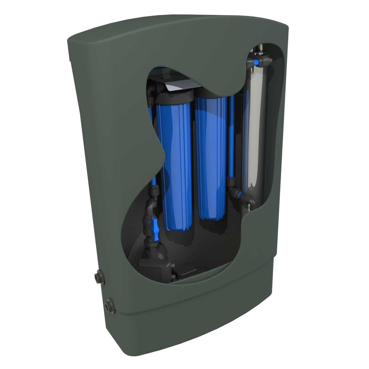 Water Pump Box - Slate Grey - 45l per Minute 