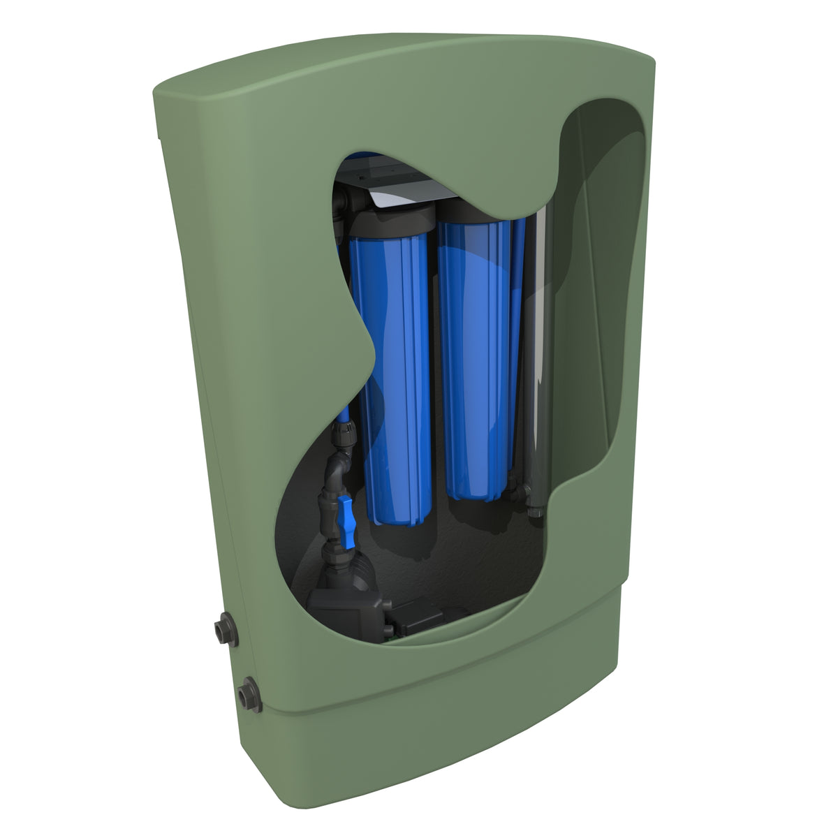 Water Pump Box - Mist Green - 45l per Minute 