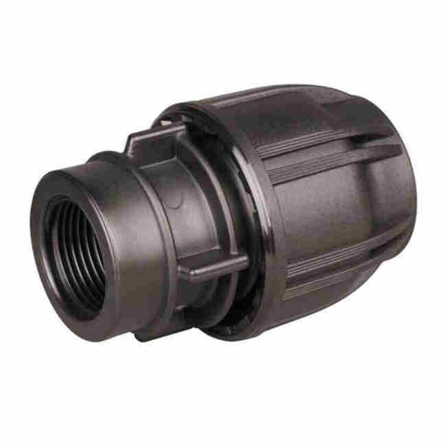 Hansen Female Straight Coupling Compression (MD PIPE)-HMDFC