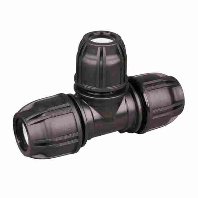 Hansen Reducing Tee Connector Coupling Compression (MD PIPE)