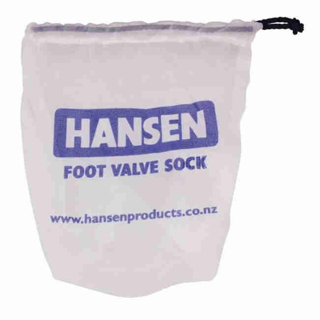 Hansen Foot Valve Sock - HFVFS HFVFSL