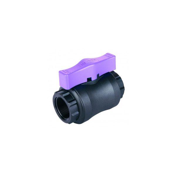 Lilac Ball Valves for Waste Water